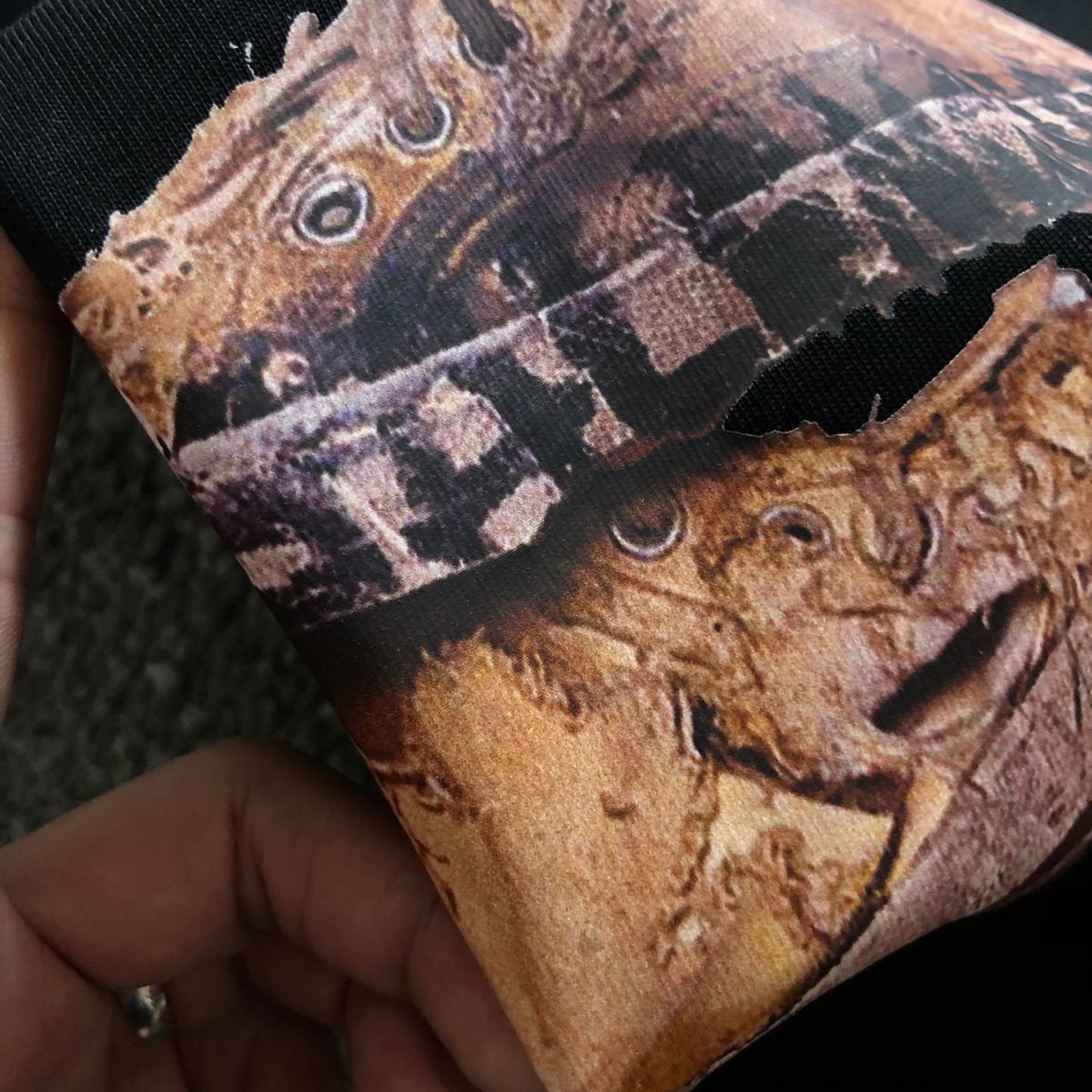 B design  Summer New Design Old Daddy Shoes Printed Unisex Cotton T-shirt