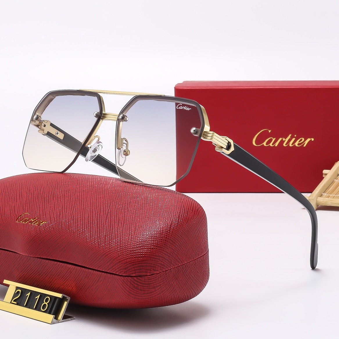 C design Baozou series high quality sunglasses 2118