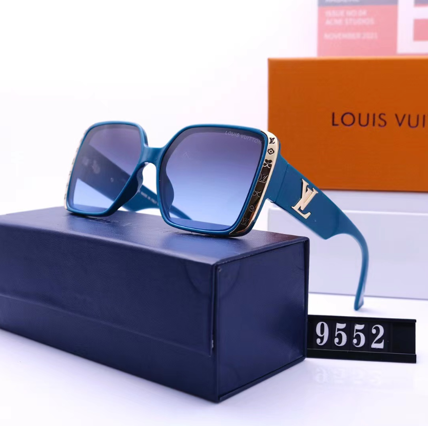 L designfashion square frame sunglasses