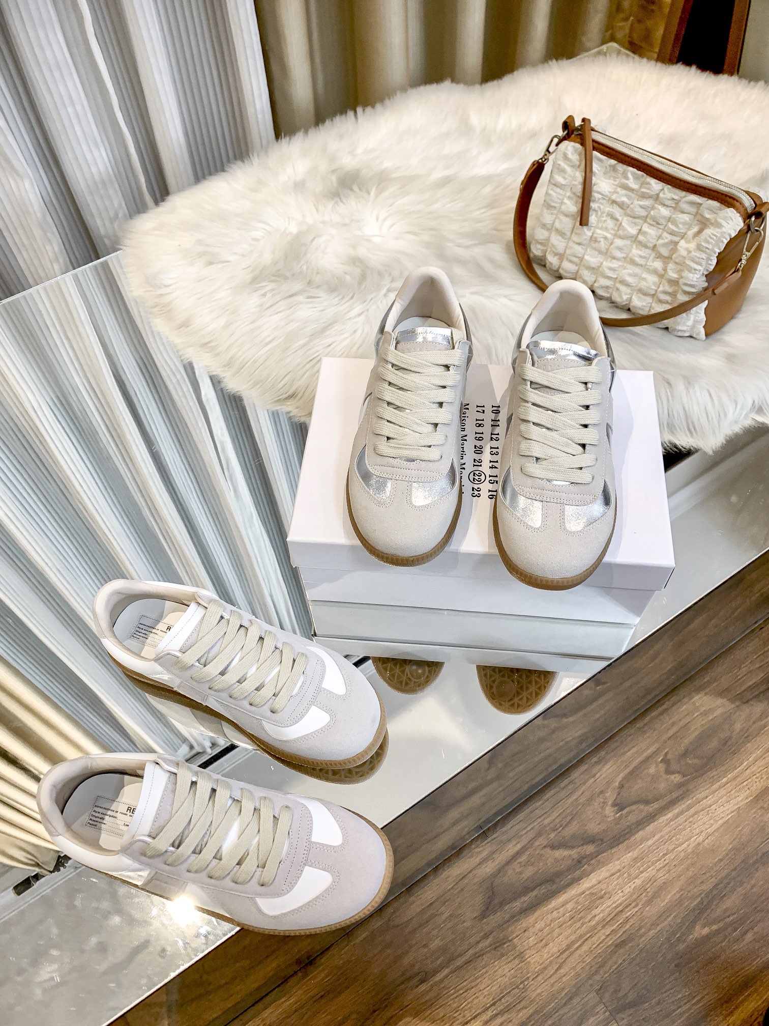 Ma Design MM6 New German Training Shoes White Shoes