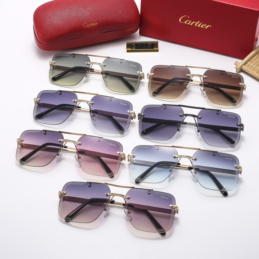 C design Baozou series high quality sunglasses 2117