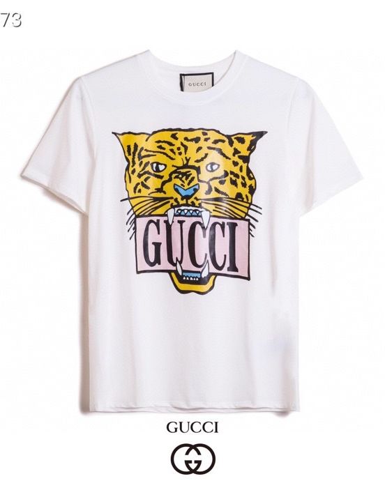 G design 2023 Summer Fashion Leopard Printed Unisex Cotton T-shirt