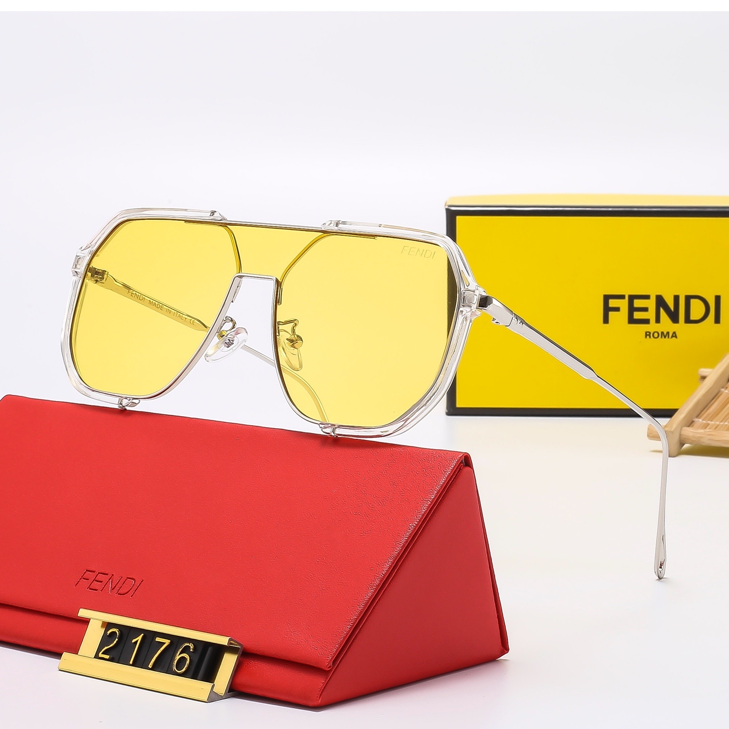 F design Fashion new sunglasses runaway series 2176