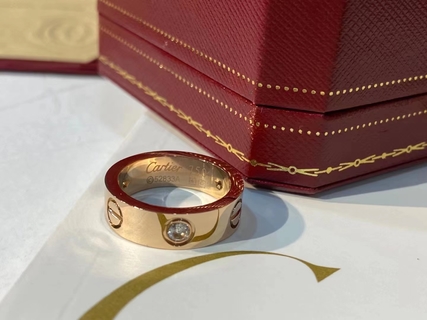 Cartier Rose Gold Couple Ring