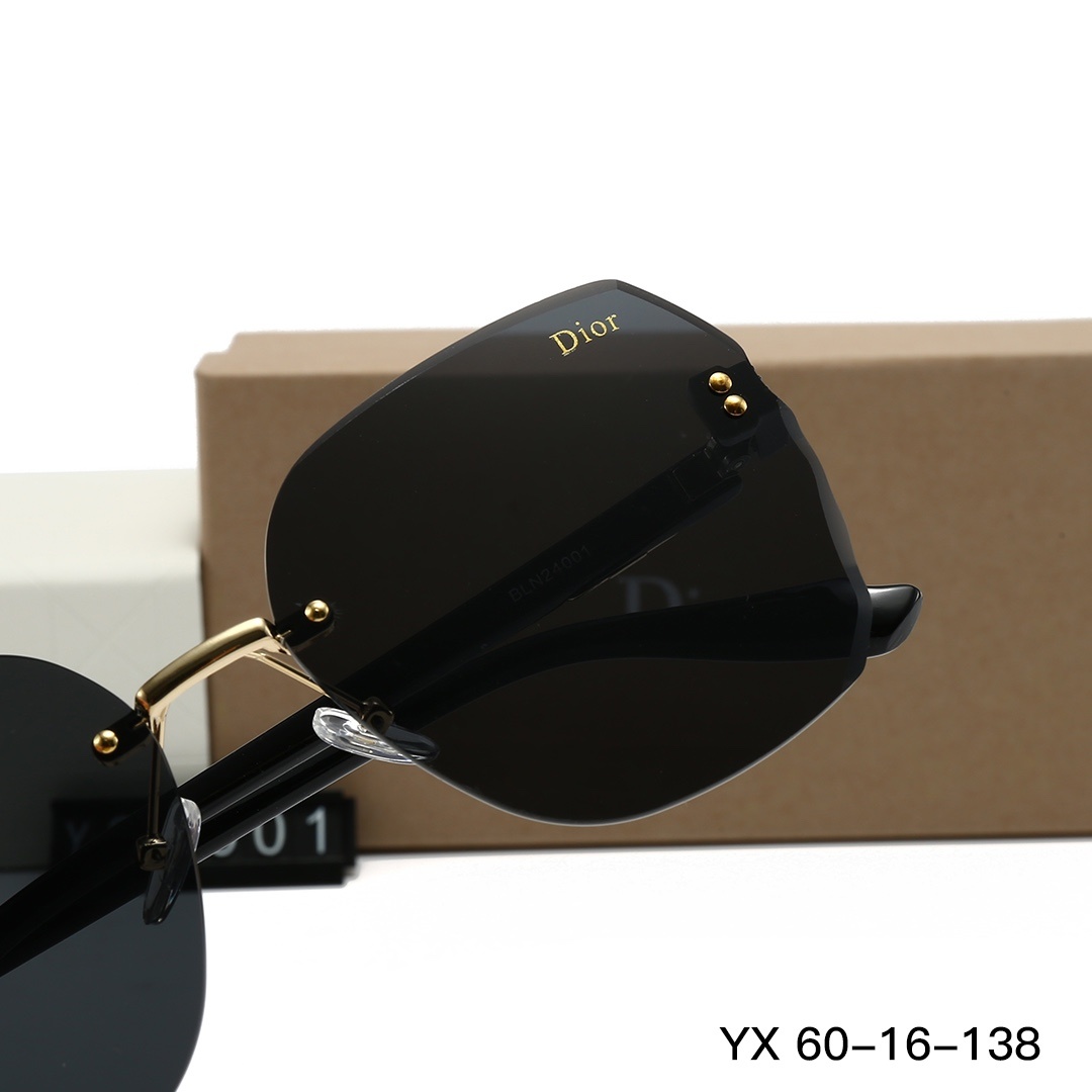 D design Fashion new nylon lens casual sunglasses 24001