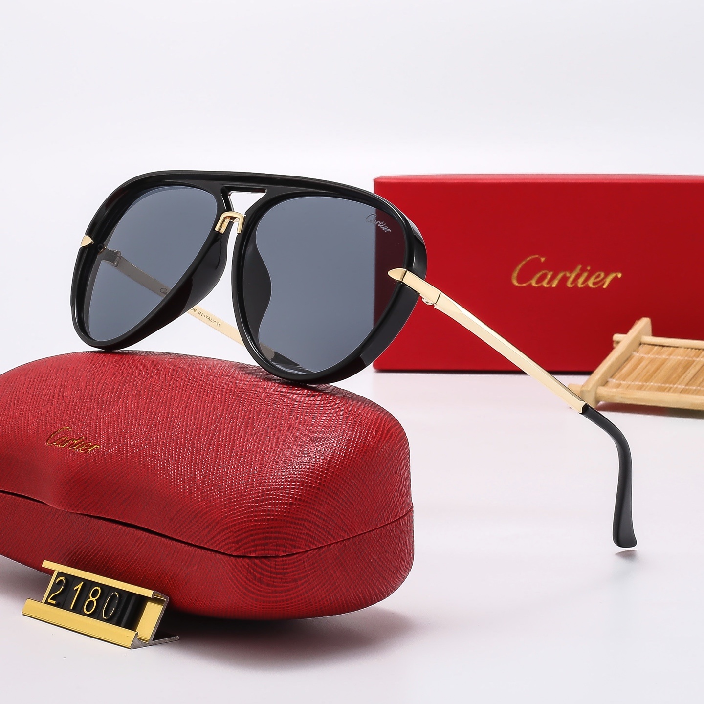 C design Fashion sunglasses runaway jelly series 2180