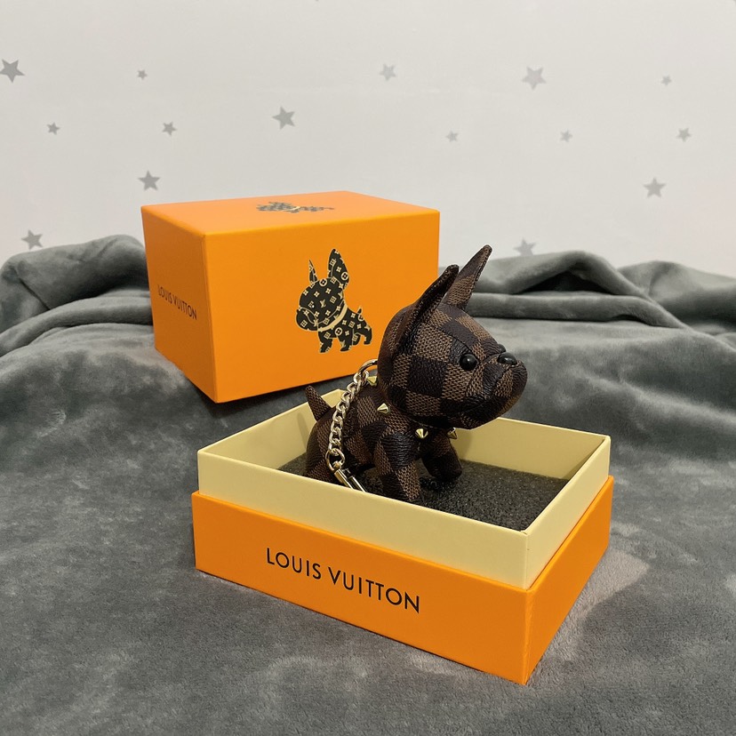 L design  French Bulldog Keychain Pendant