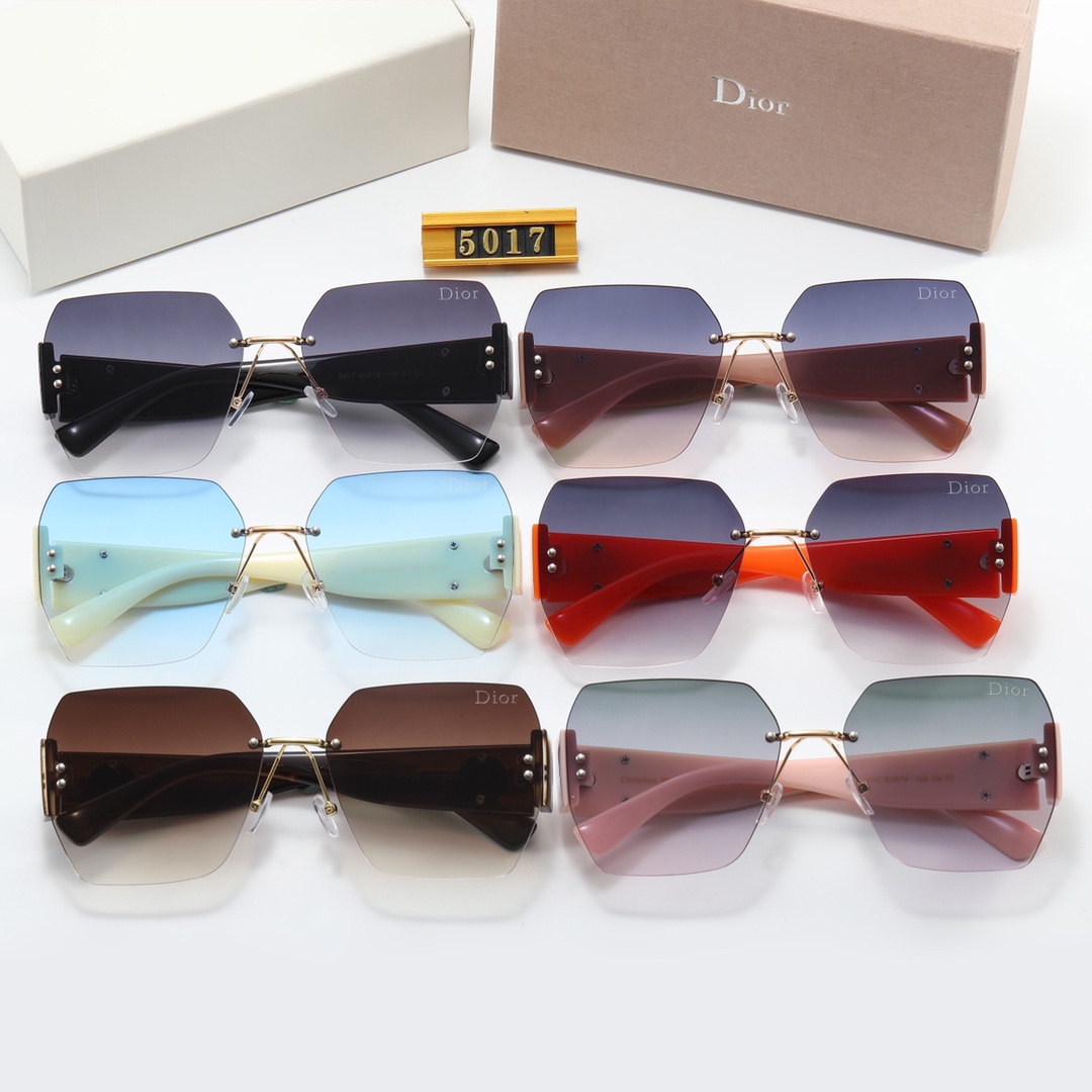 D logo fashion sunglasses