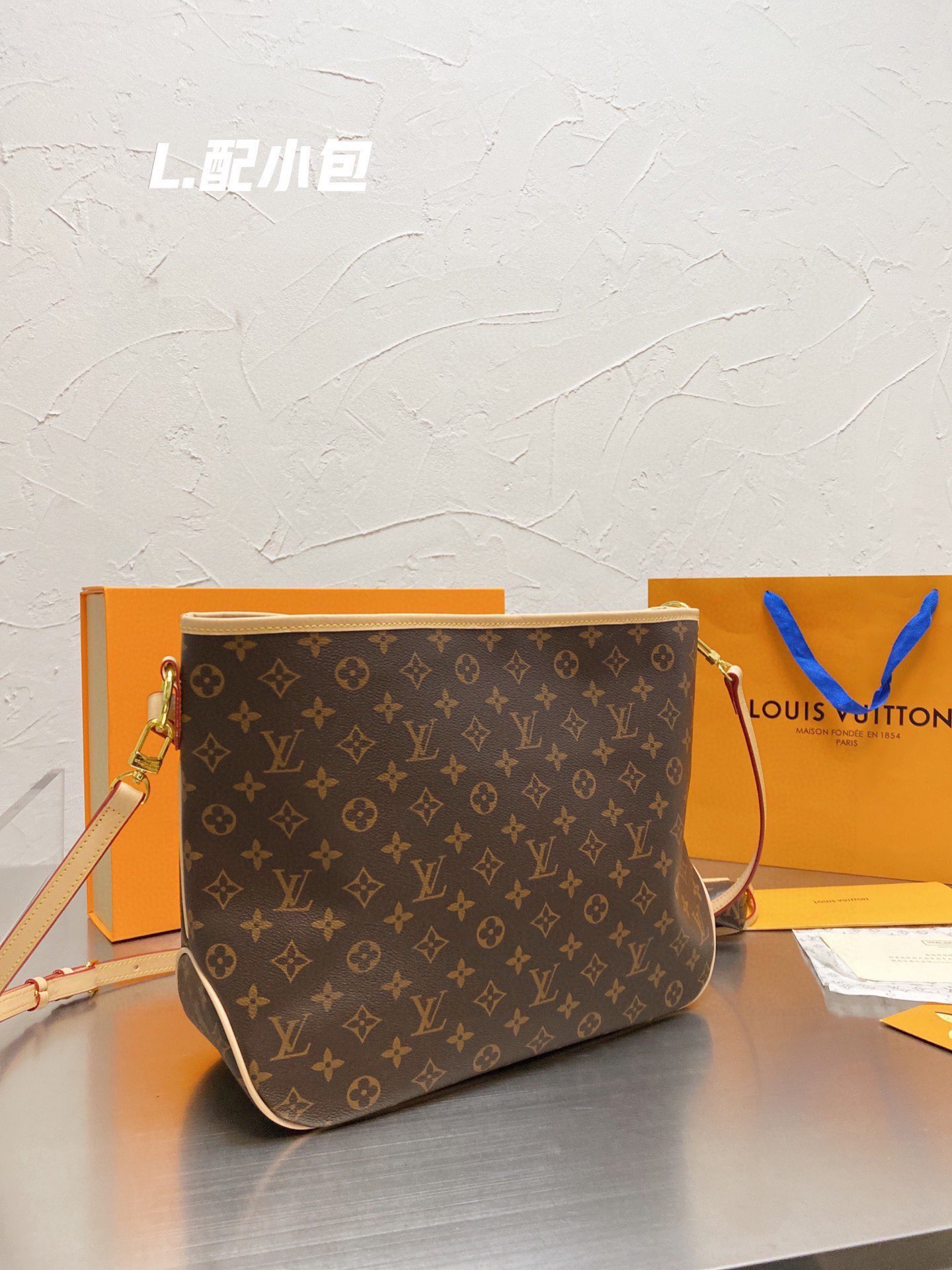 L designL design  Handbags Tote Shopping Bags 2 In 1