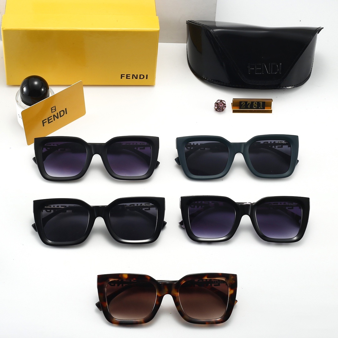 F design Fashion new sunglasses, HD UV protection lenses, 2781