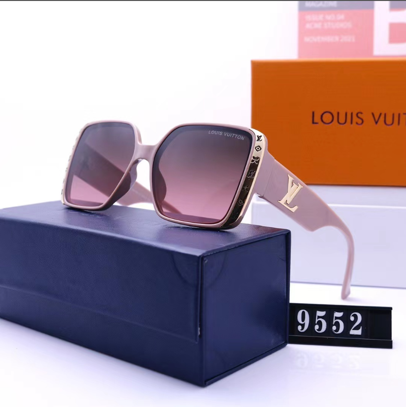 L designfashion square frame sunglasses