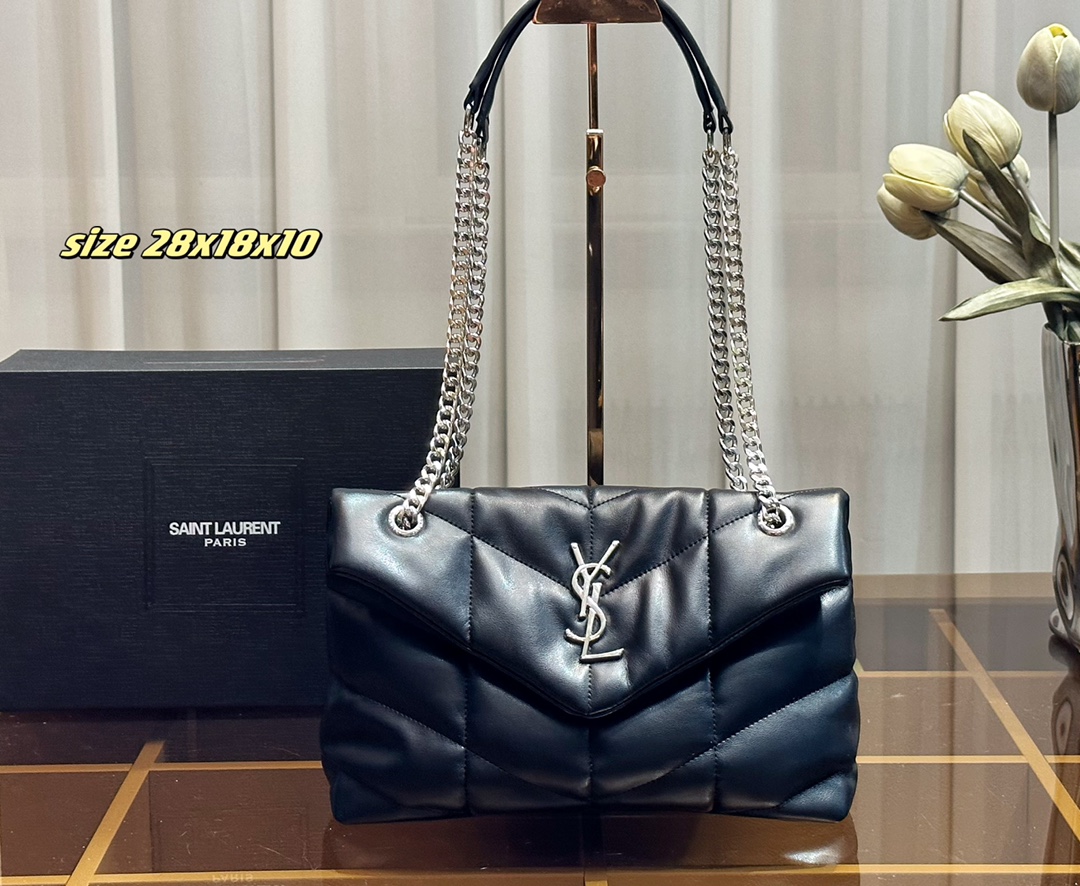Y design Soft leather combination chain bag