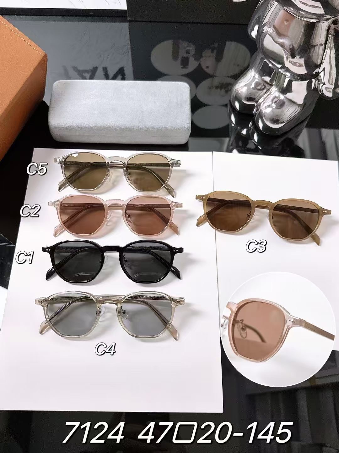 TR design Fashion polarized sunglasses 7124