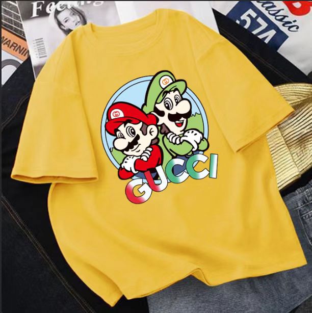 G design and Mario Jointly Designed Cute and Leisure T-Shirt