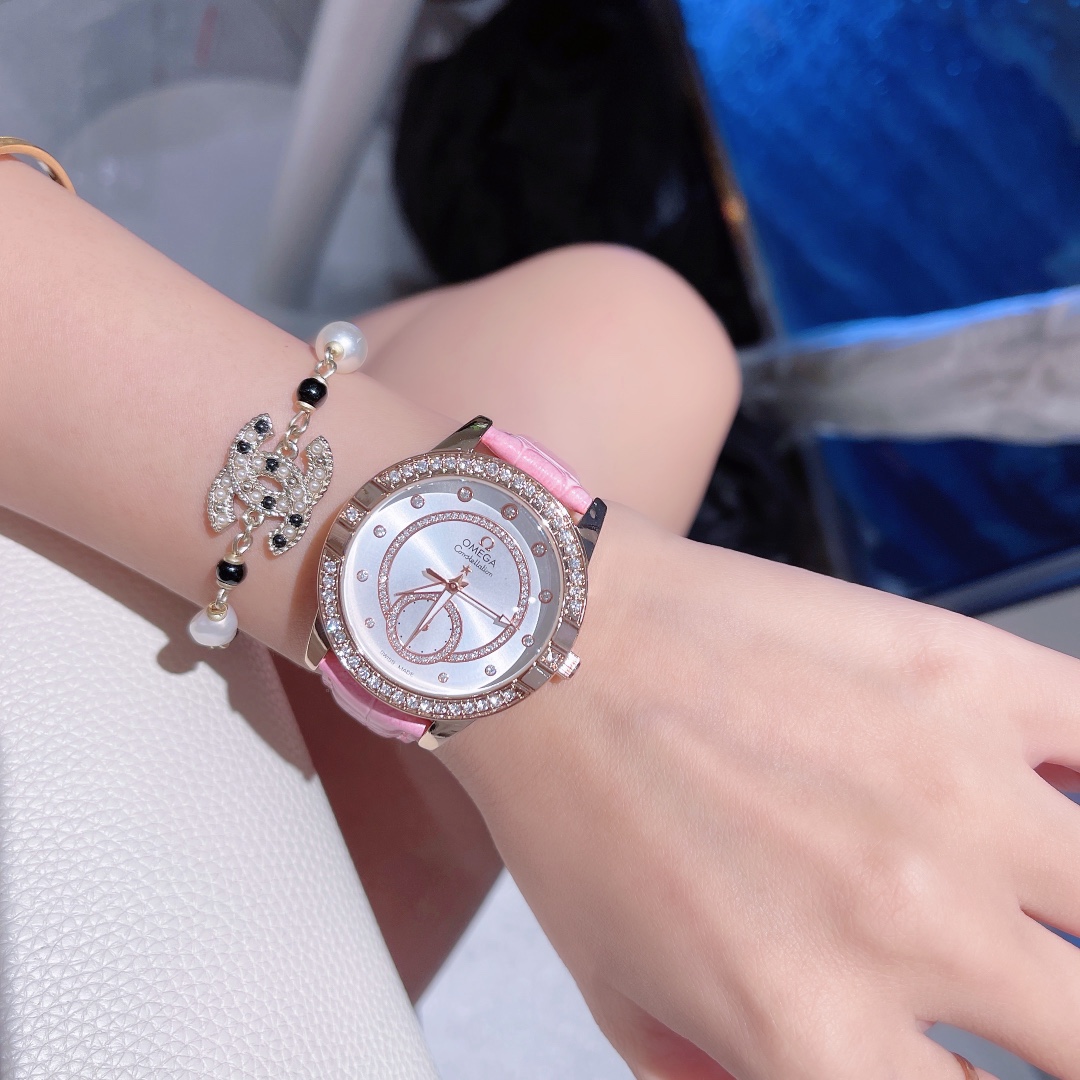 Omega Women Casual Fashion Quartz Movement