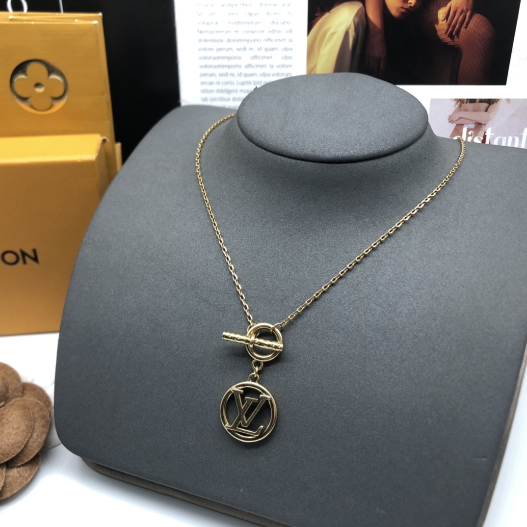L designclassic trendy necklace