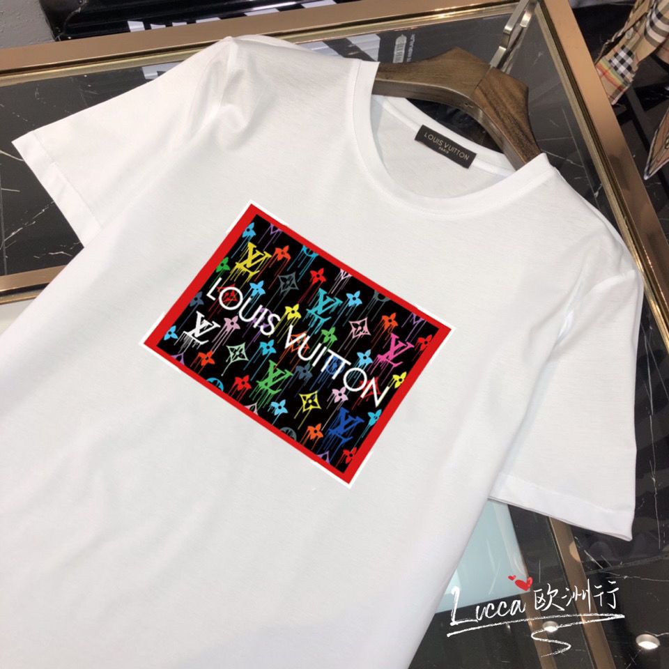 L design  Summer New Design Cotton Breathable Unisex Fashion T-shirt