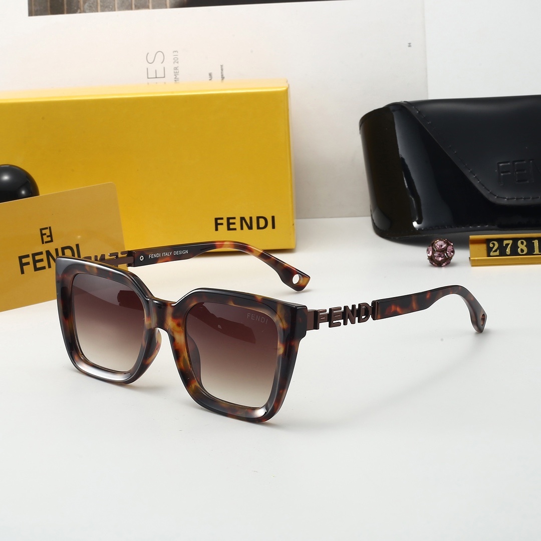 F design Fashion new sunglasses, HD UV protection lenses, 2781