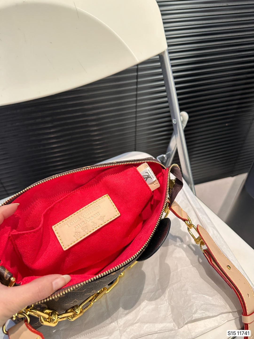 L design new chain mahjong bag