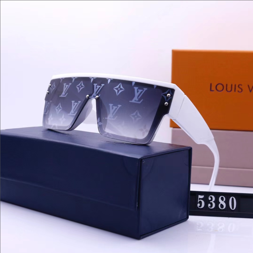 L designfashion trendy letter sunglasses