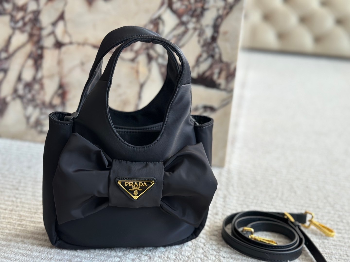 P design new mini basket handbag