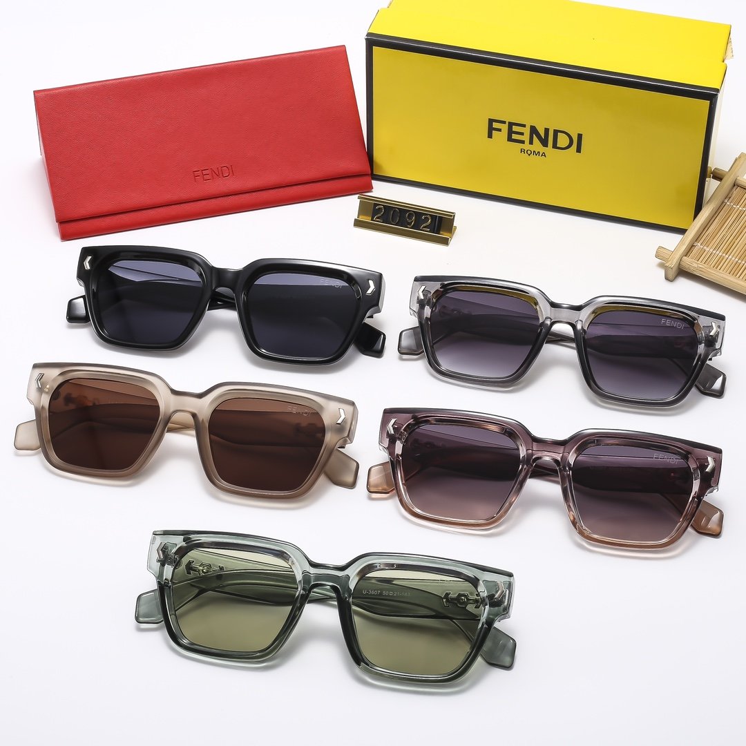 F design Baozou series high quality sunglasses 2091