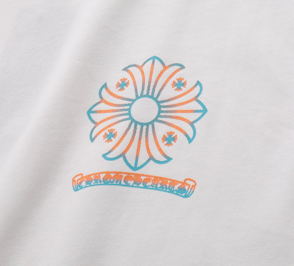 Chrome Hearts New Design Unisex Leisure Short Sleeve