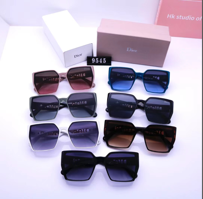 D designfashion square frame sunglasses