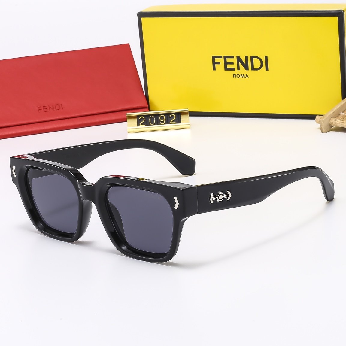 F design Baozou series high quality sunglasses 2091