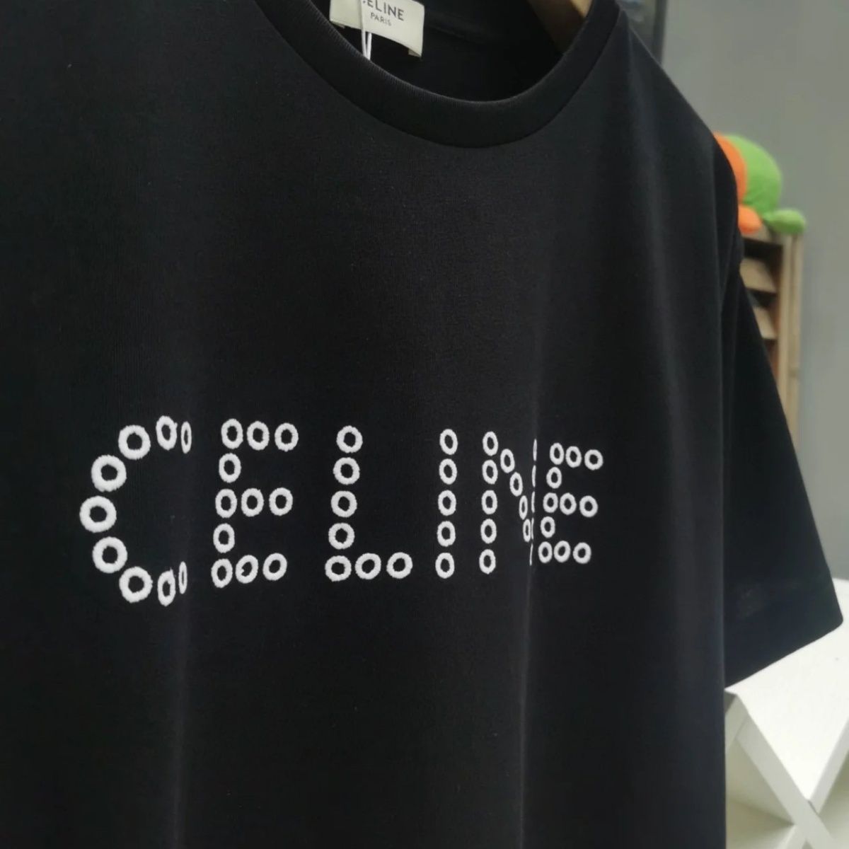 C logo  2023 Classic Logo Printed Unisex Stylish T-shirt Cotton Breathable