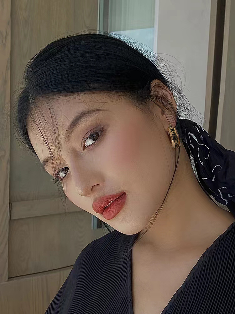 D design  star earrings