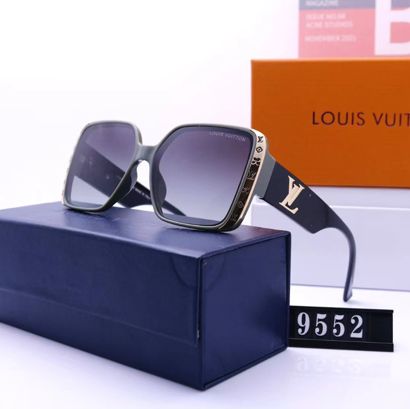 L designfashion square frame sunglasses