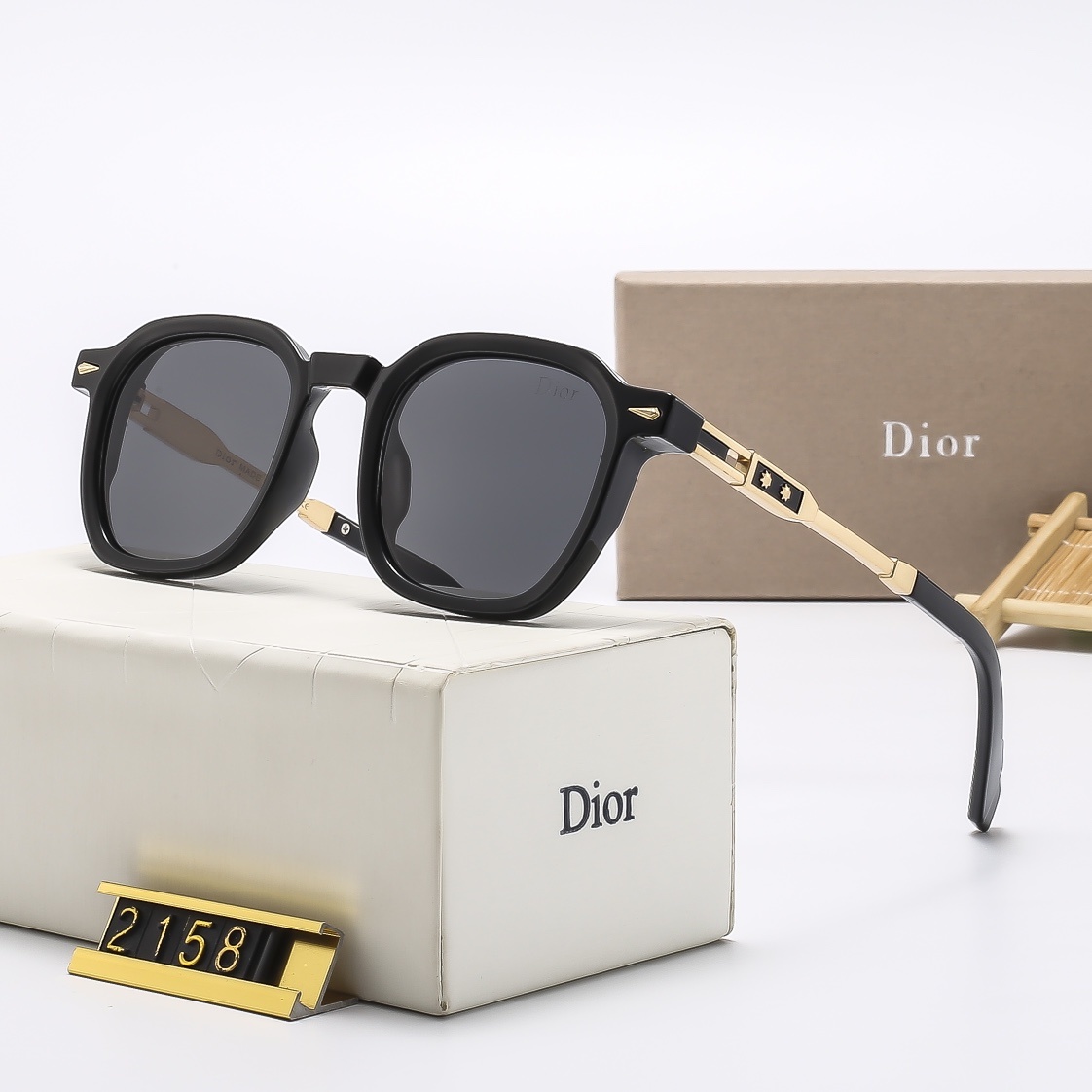 D design Fashion new sunglasses 2158