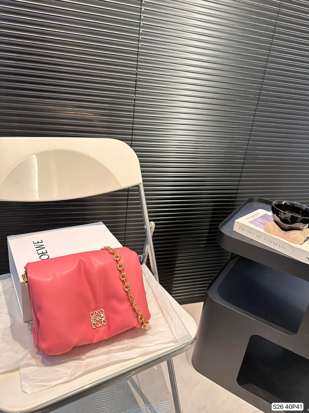 L design autumn and winter new bread chain shoulder bag