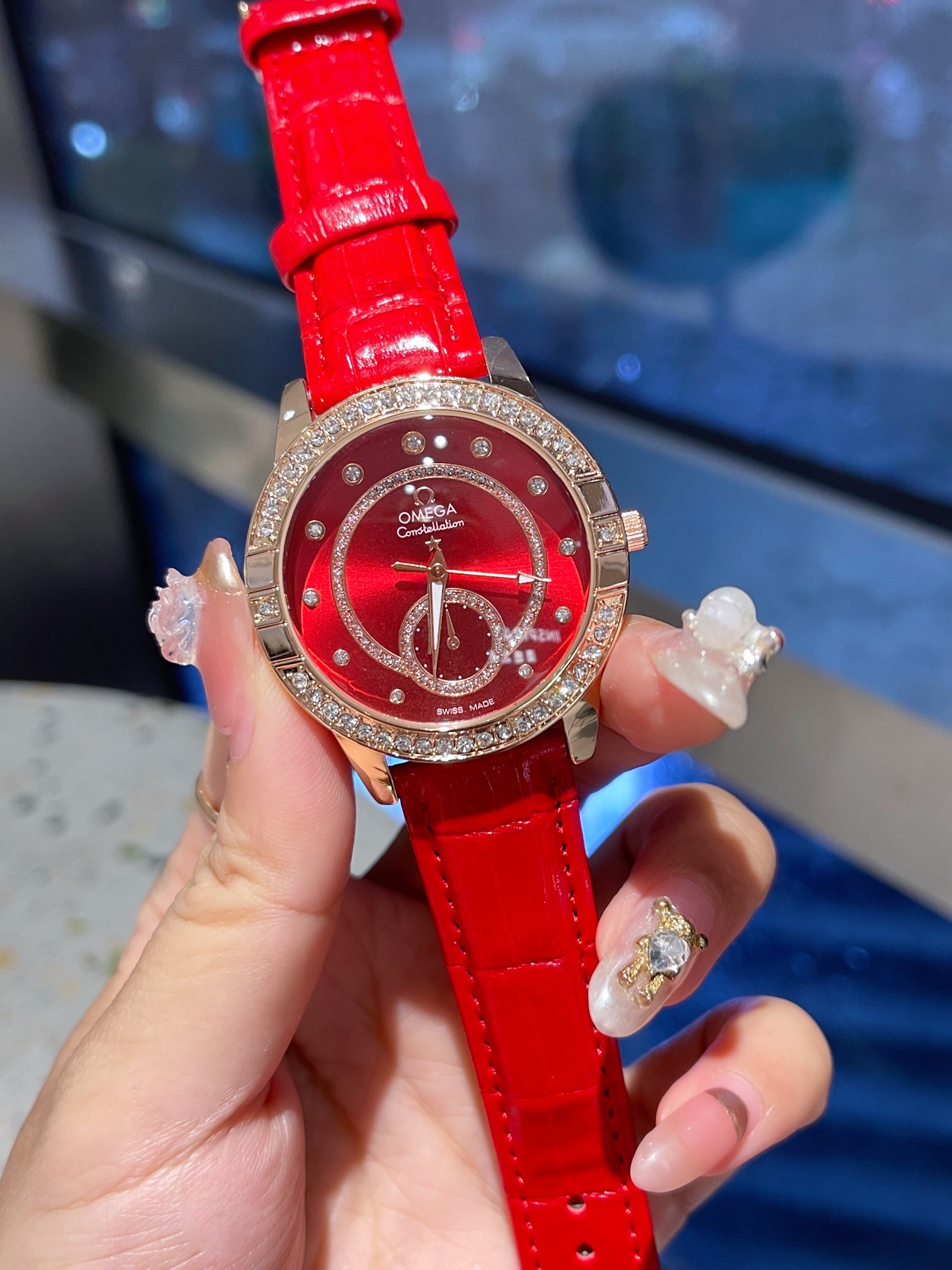 Omega Women Casual Fashion Quartz Movement