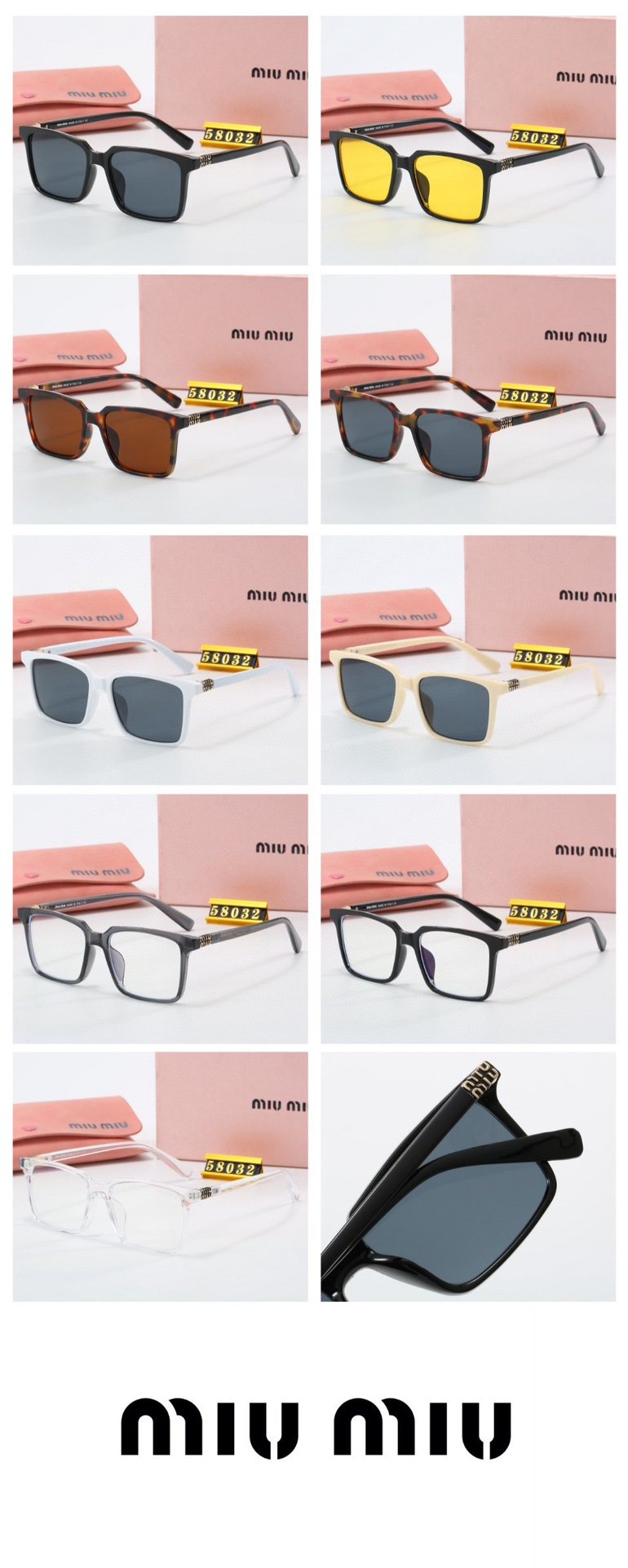 M design Fashion new sunglasses 58032