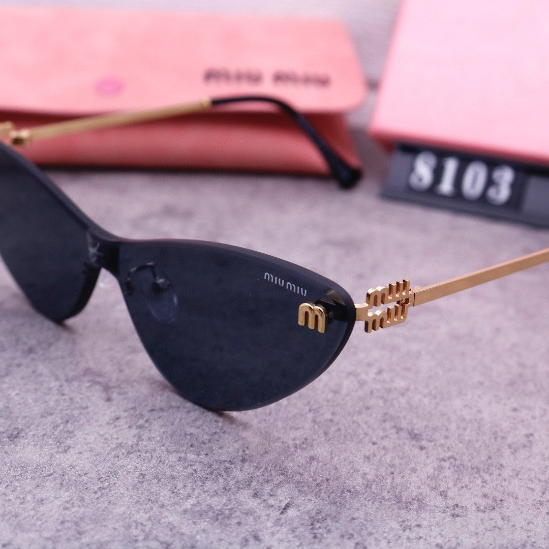 M design High-definition beautiful edge craft lens series sunglasses 8103