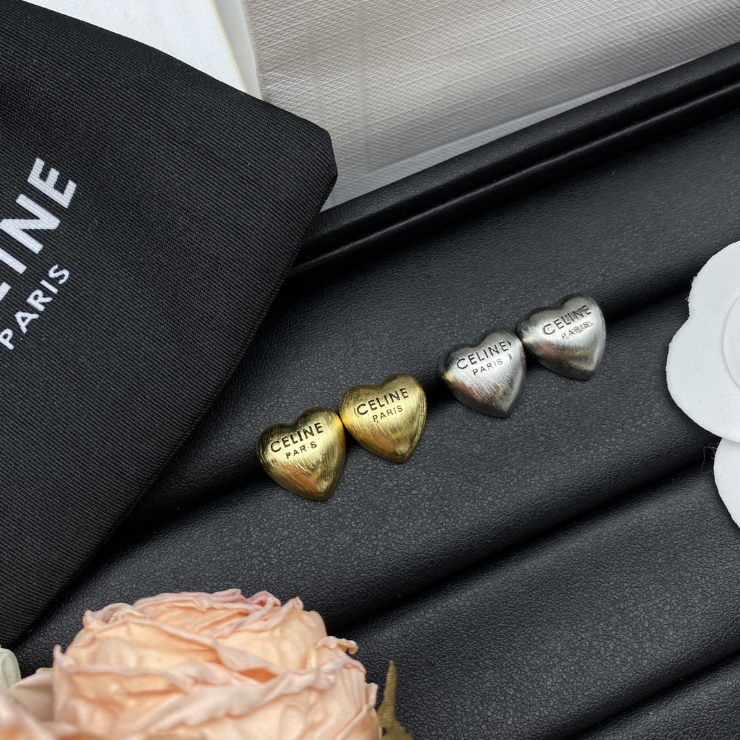 C logo  New Love Letter Earrings