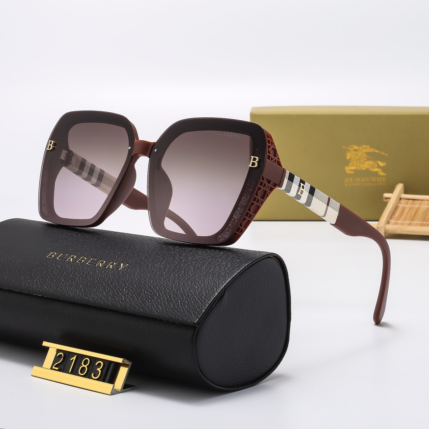 B design Fashion new sunglasses 2183