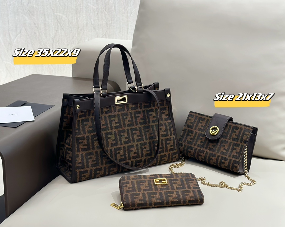 F design special sale ladies bag set
