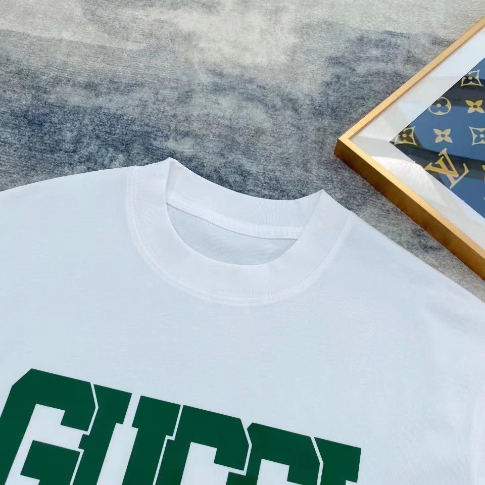 G design & B design  Big Logo Printed Fashion and Leisure Cotton Unisex T-shirt