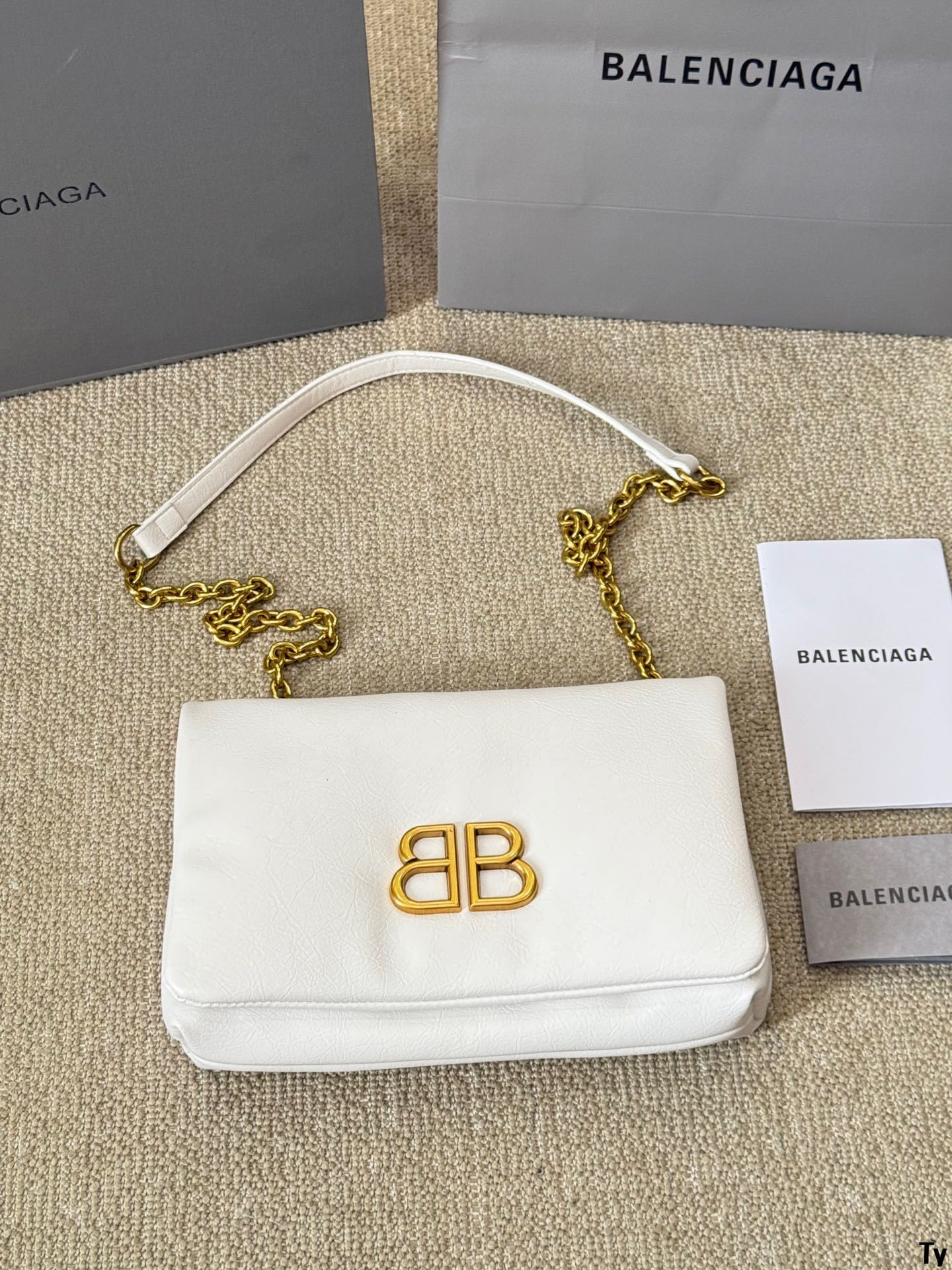 B design motorcycle bag crush tote bag