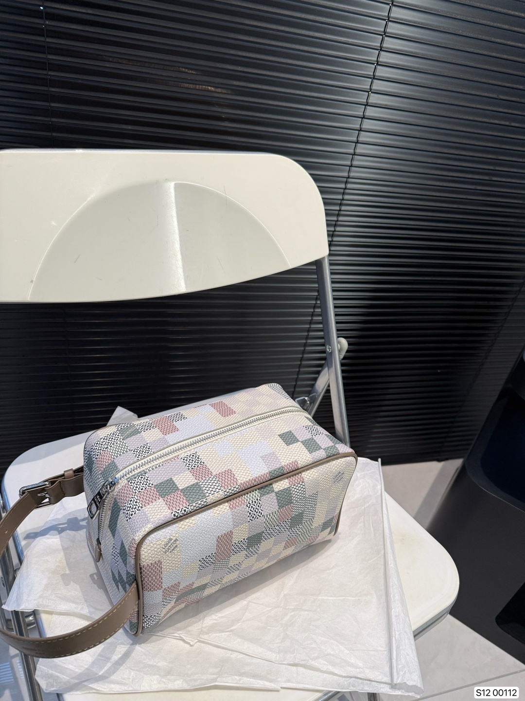 L Design Canvas Toiletry Bag Handbag