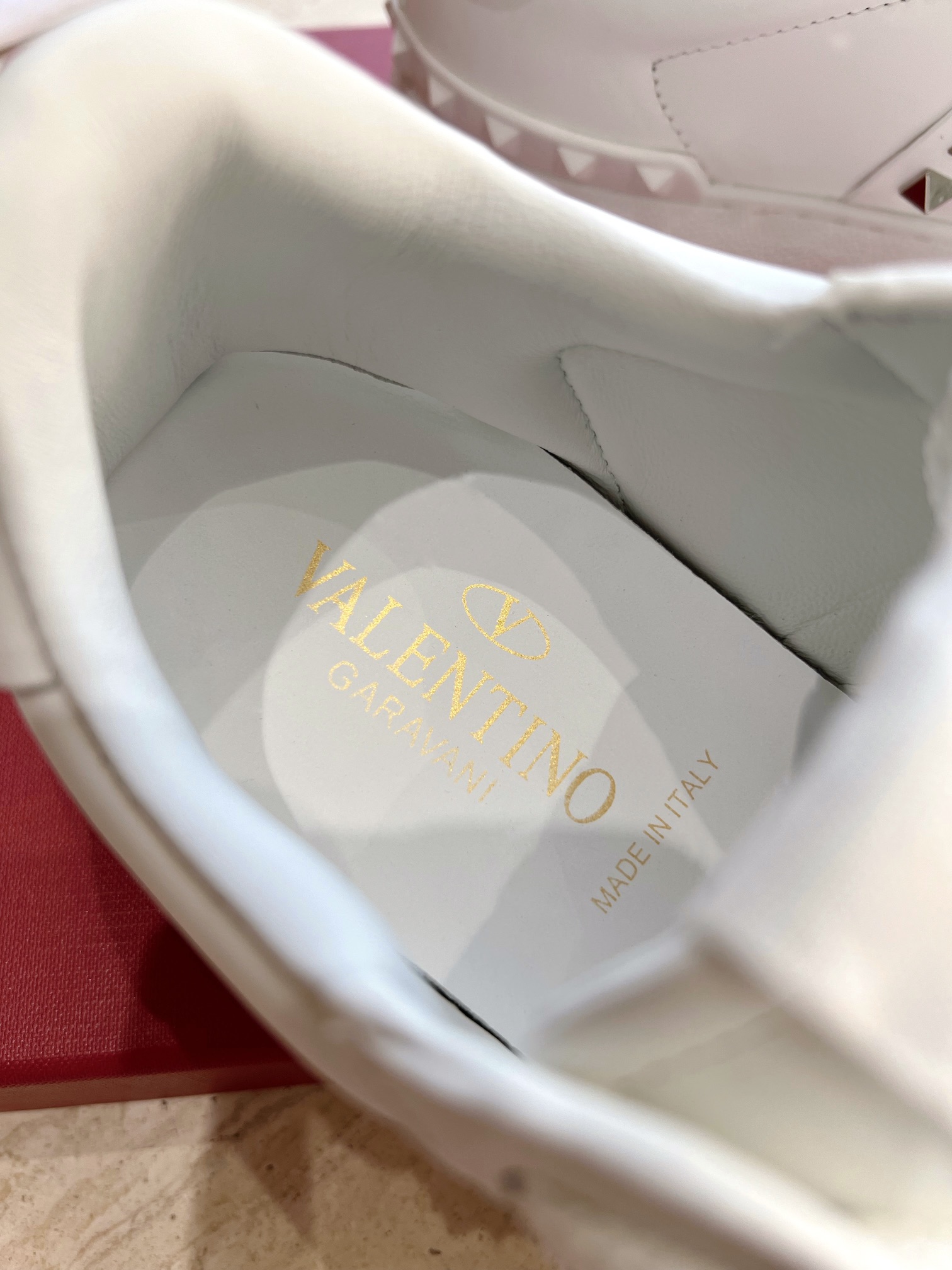 VALENTINO Women's OPEN DISCO Calfskin Sneakers