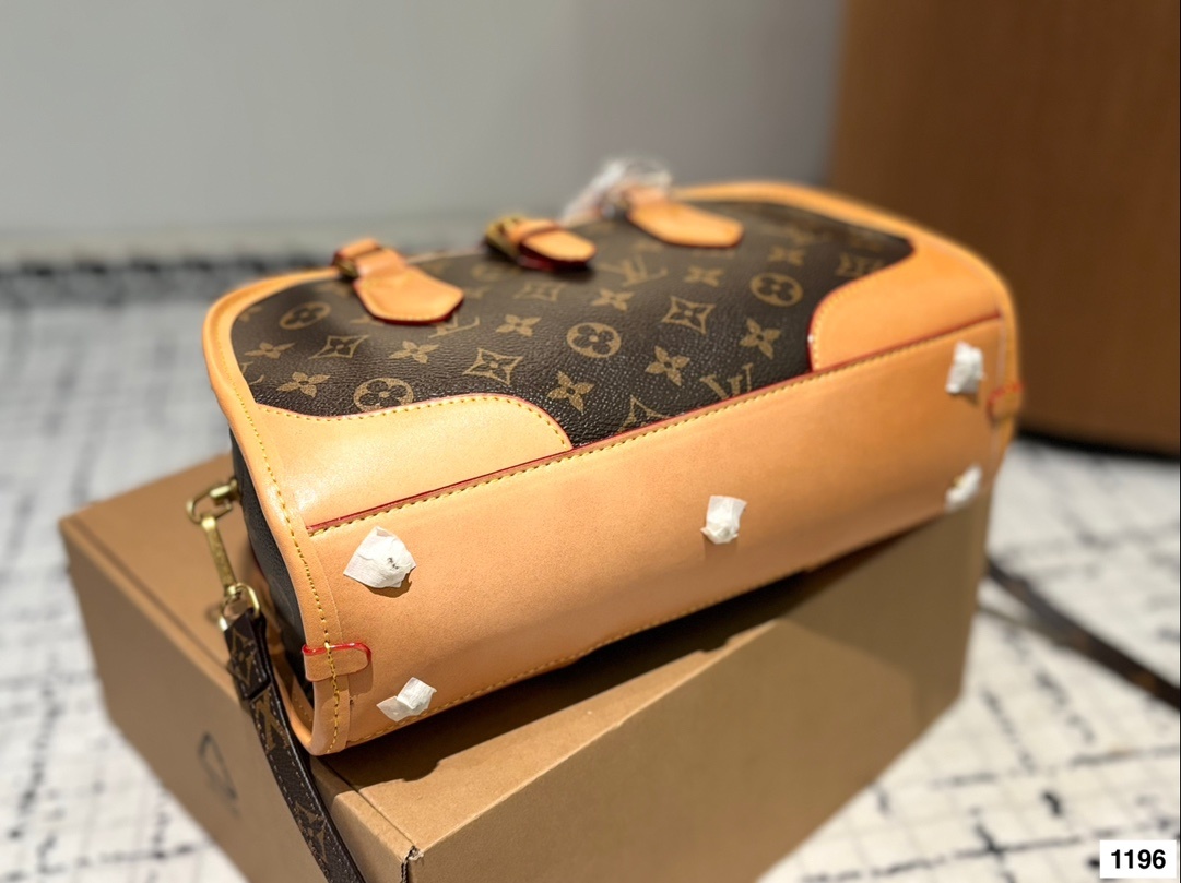 L design original leather handbag