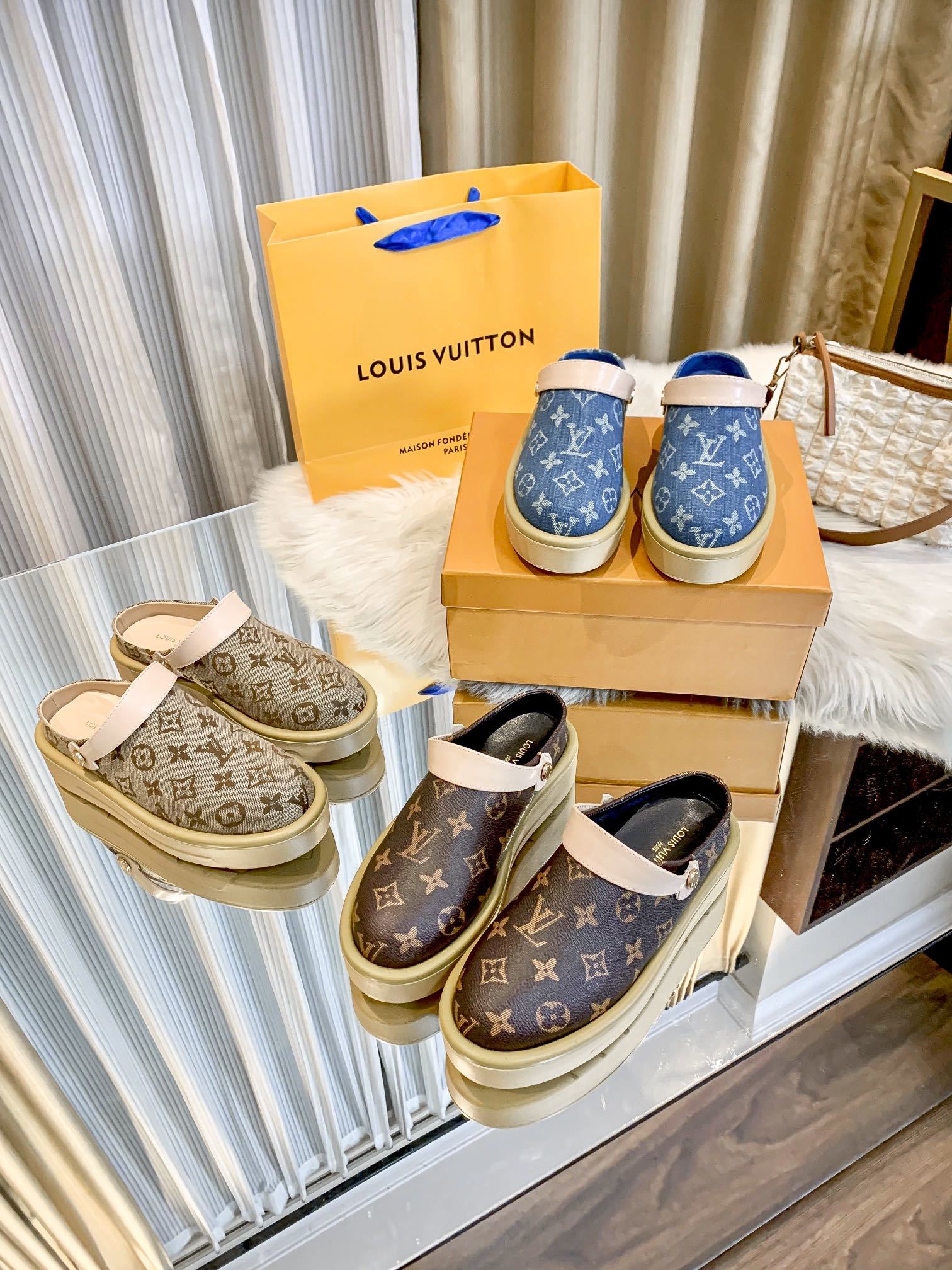 L design new daily half slippers