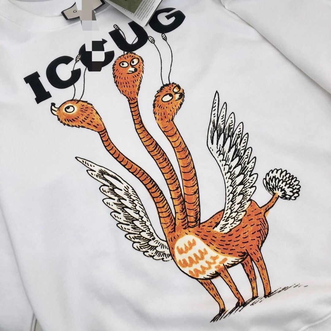 G design Cute Carton Character Printed Unisex Fashion T-shirt