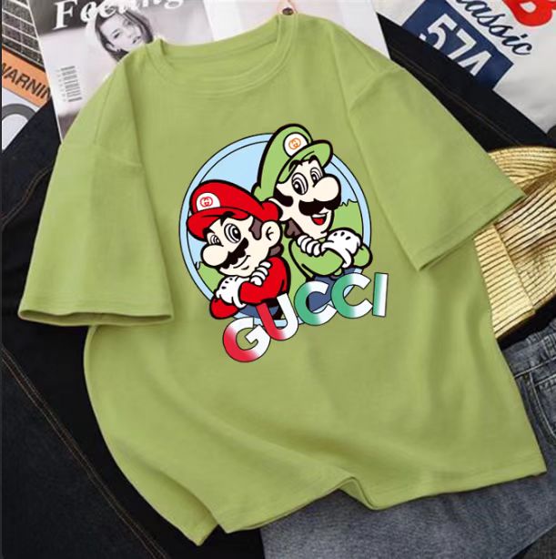G design and Mario Jointly Designed Cute and Leisure T-Shirt
