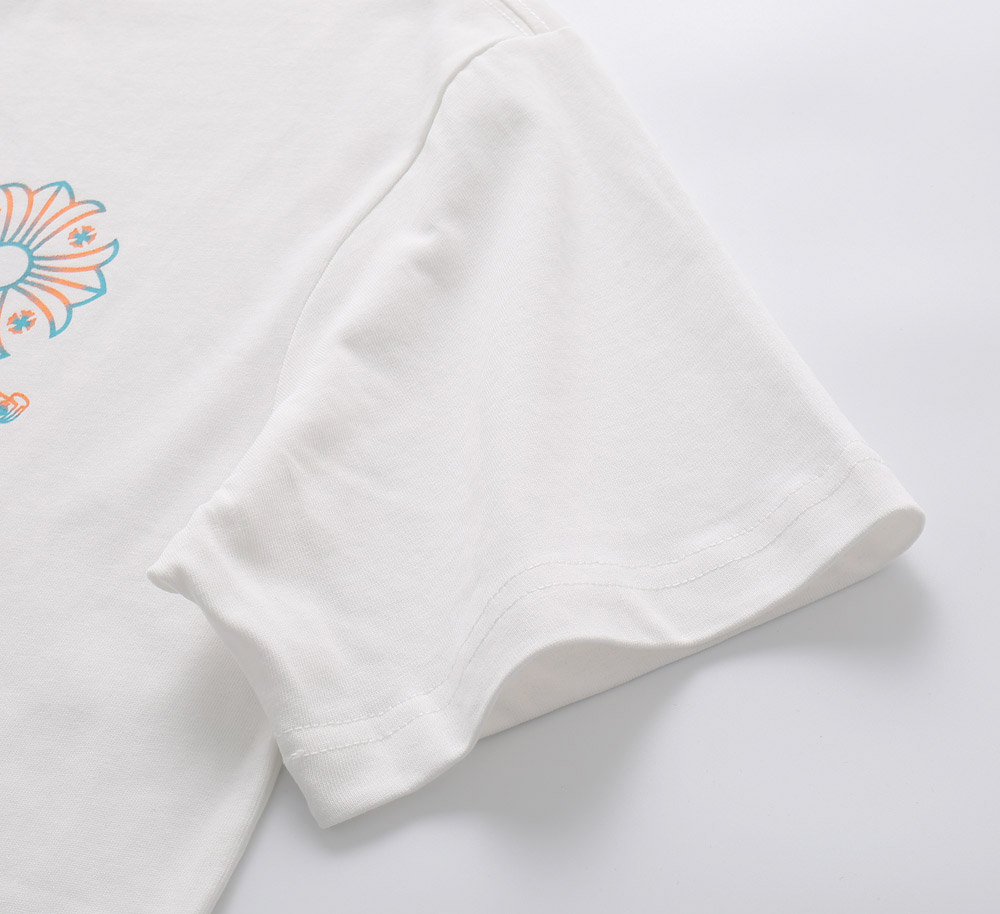 Chrome Hearts New Design Unisex Leisure Short Sleeve