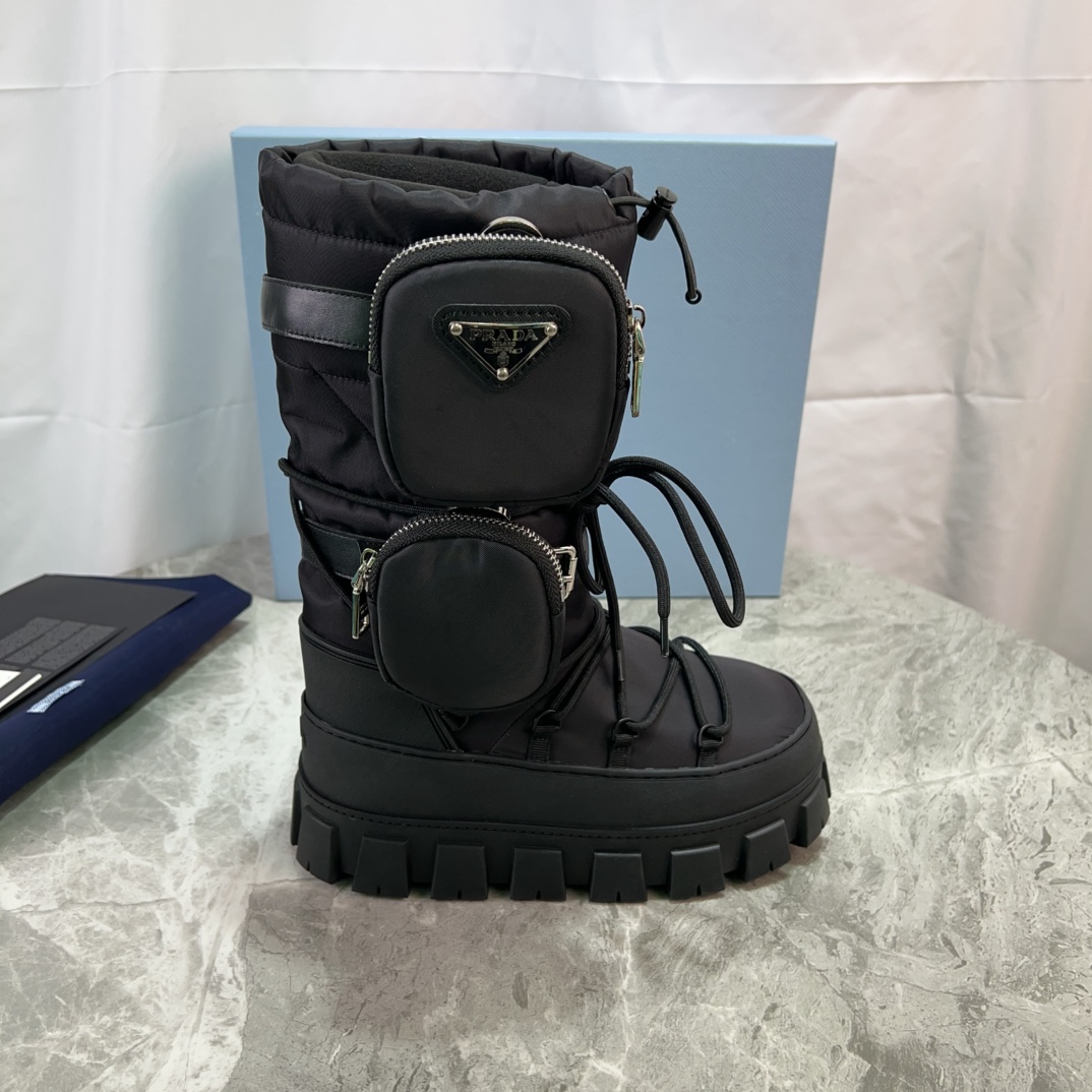 P design Classic Snow boots Wool technological insole